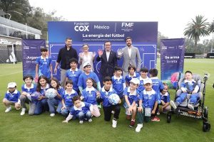 Enrique Riquelme presenta la Fundación Cox y su primera gran iniciativa en México: La energía del fútbol